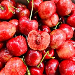 Chilean Ocho Fuegos Lapin Red Cherry cross section (32mm+)