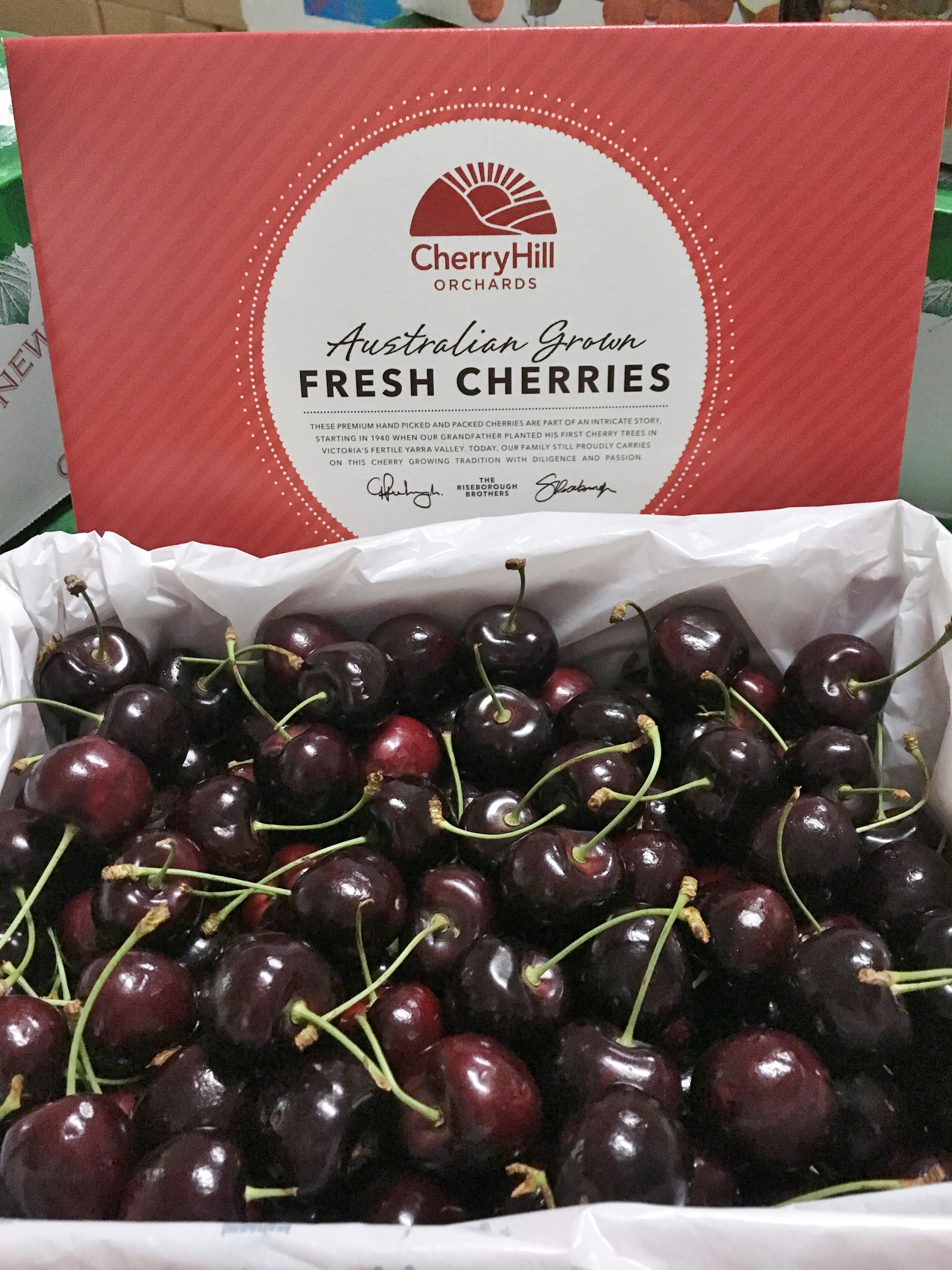 CherryHill Orchard Red Cherry (2kg Premium Box) — MomoBud