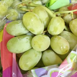 Sweeta Blanc Green Seedless Grapes Close up