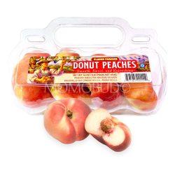Flavor Farmer Glaxay Flat Donut White Peach Punnet (4pcs)