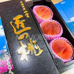 Japanese Premium Ichinomiya Takumi no Momo White Peach Gift Box (1kg) 2