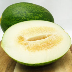 Japanese Papaya Melon cross section