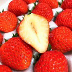 Sanuki Hime Strawberry cross section