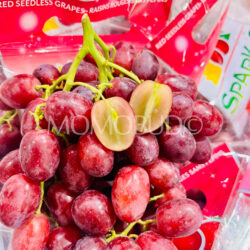 Sparkle™ Red Seedless Grapes cross section Sparkle™ Red Seedless Grapes cross section