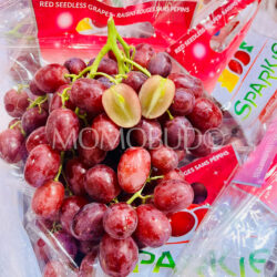 Sparkle™ Red Seedless Grapes cross section Sparkle™ Red Seedless Grapes cross section