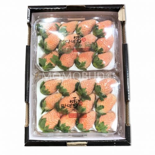 Korean Pink Snow Strawberry Tray