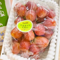 Japanese Muscat Biore Red Grapes