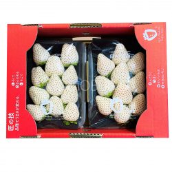 Japanese White Jewel (Shiroi Hoseki) Strawberry Tray