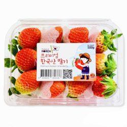 Korean Seolhyang Strawberry 500g punnet