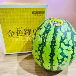 Japanese Gunma Konjiki Raou Golden Watermelon Gift Box 1