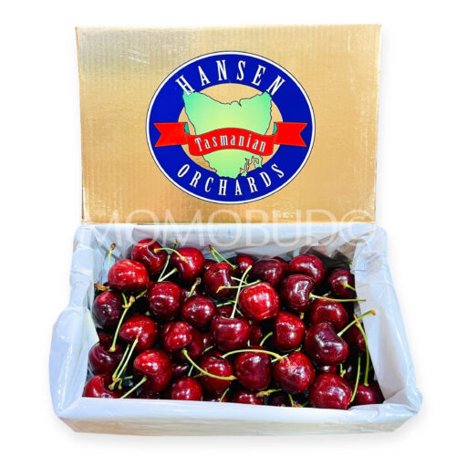 Premium Hansen Orchards Sweet Georgia Red Cherry (1kg Premium Gold Box) 32mm+