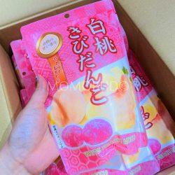 Japanese White Peach Kibidango Mochi Stand Pack