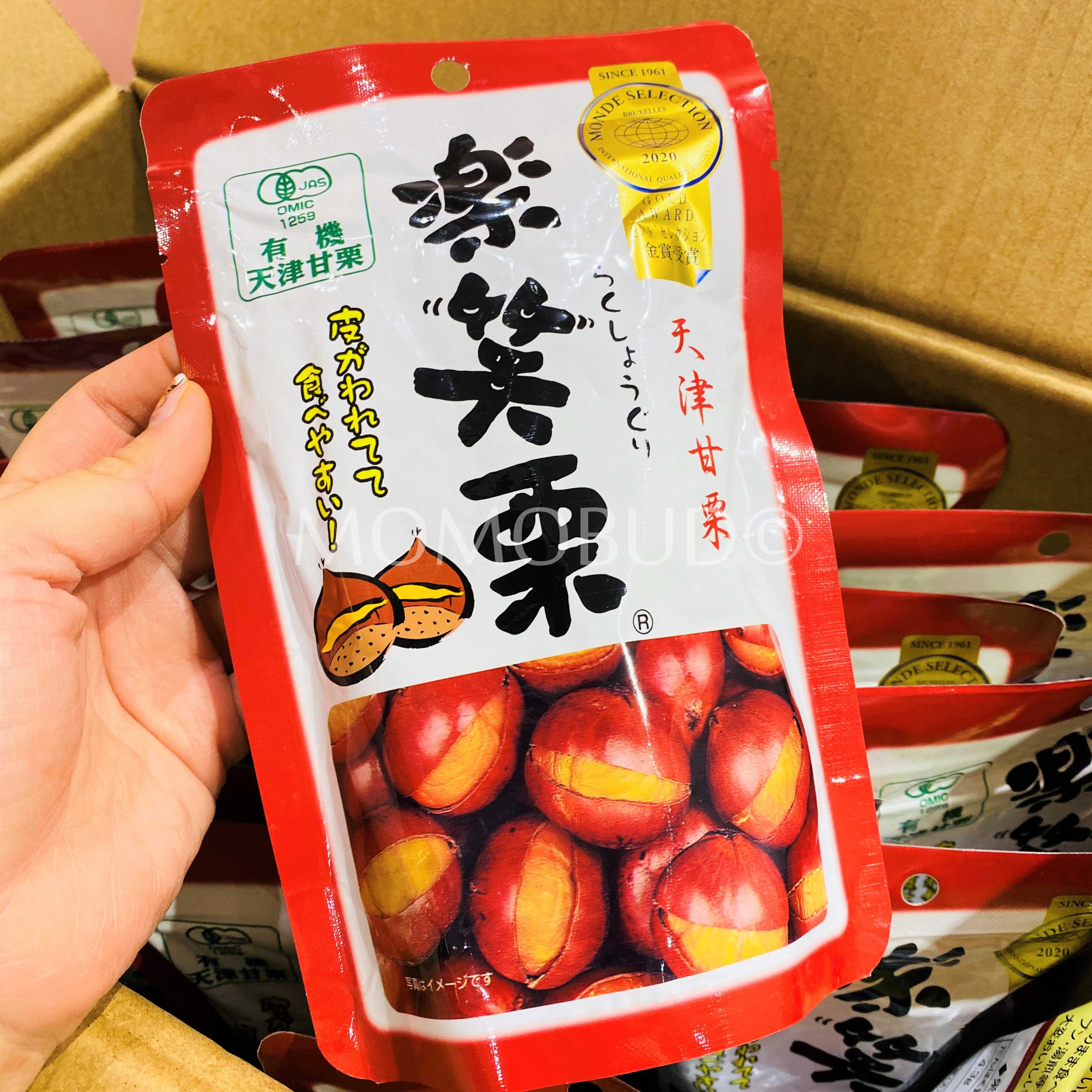 Organic Japanese Rakushou Tianjin Chestnut (130g pack) — MomoBud