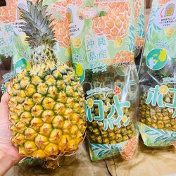 Japanese Ishikawa Snack Pineapple sq Japanese Ishikawa Snack Pineapple sq