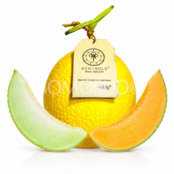 Malaysia Achigold Green & Red Mas Melon