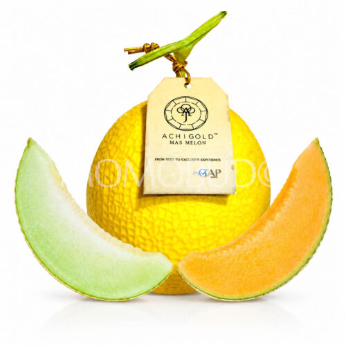 Malaysia Achigold Green & Red Mas Melon
