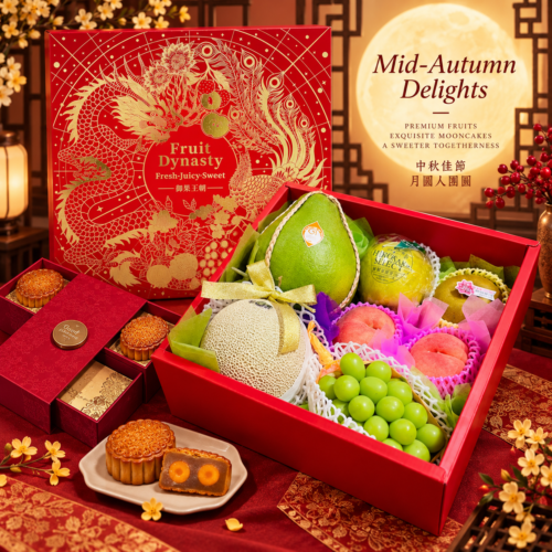Mid-Autumn Premium Fruit & Mooncake Hamper B 2026 Mid-Autumn Premium Fruit & Mooncake Hamper B 2026