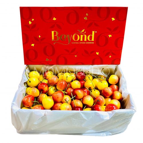 NZ Central Otago Rainier Cherry Gift Box 2kg 30mm+