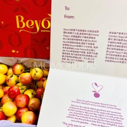 NZ Central Otago Rainier Cherry brochure inside