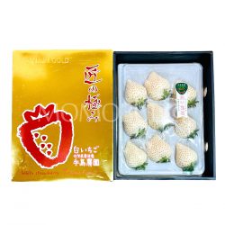 Japanese Jumbo White Jewel (Shiroi Houseki) Ichigo (Strawberry) Gift Box (450g)