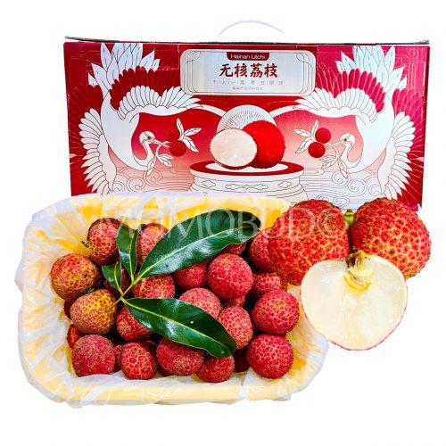Airflown Hainan Seedless Lychee Gift Box (1.5kg approx)