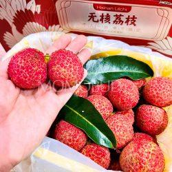 Airflown Hainan Seedless Lychee on hand