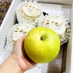 Japanese 20th Century (Nijyusseiki) Pear on hand Japanese 20th Century (Nijyusseiki) Pear on hand