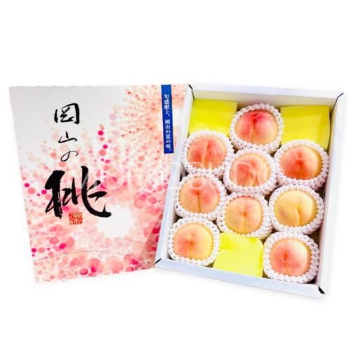 Japanese Okayama Koi Mirai White Peach Gift Box (2kg)