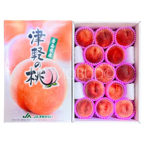 Premium Japanese Tsugaru Sakura White Peach Gift Box (5kg)