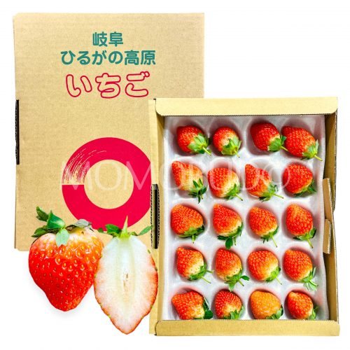 Japanese Hirugano Plateau Minohime Strawberry Gift Box (300g) Japanese Hirugano Plateau Minohime Strawberry Gift Box (300g)