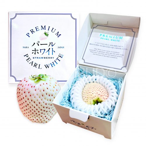 Japanese Nara Pearl White Ichigo (Strawberry) (40g Jewelry Box)