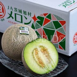 Japanese Ibaraki Andesu Green Muskmelon poster