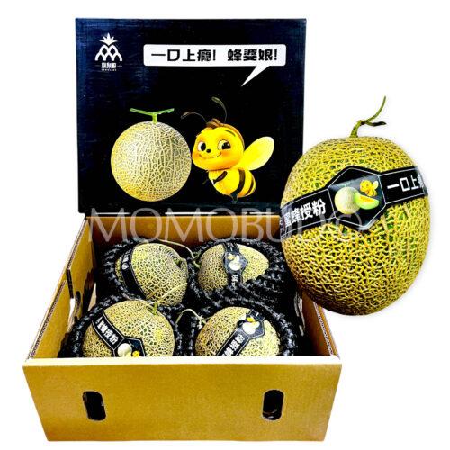 Honey Bee Green Muskmelon Box (5kg)