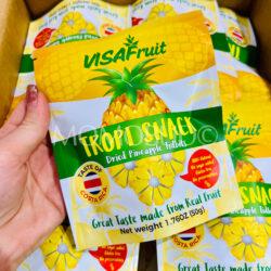 Tropi Snack Dried Pineapple Tidbits pack 50g 1