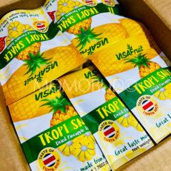 Tropi Snack Dried Pineapple Tidbits packs 50g