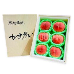 Japanese Premium Kasugai No Momo Wooden Gift Box (2kg)