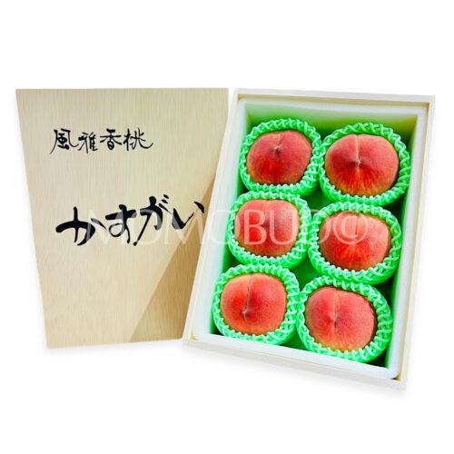 Japanese Premium Kasugai No Momo Wooden Gift Box (2kg)