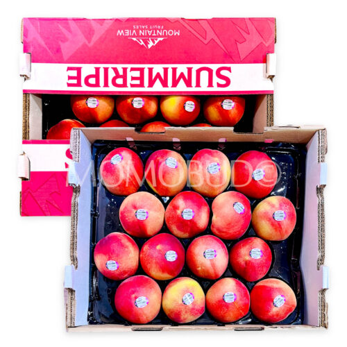 USA Premium SummerRipe Snow Princess White Peach Box