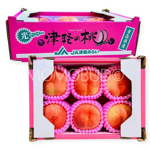 Japanese Aomori Akatsuki White Peach Gift Box (1.2kg)