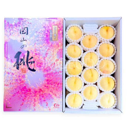 Japanese Okayama Hakurei White Peach Gift Box (4kg)