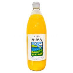 Japanese Ehime Omishima Mikan (Mandarin Orange) Juice Bottle (1L)