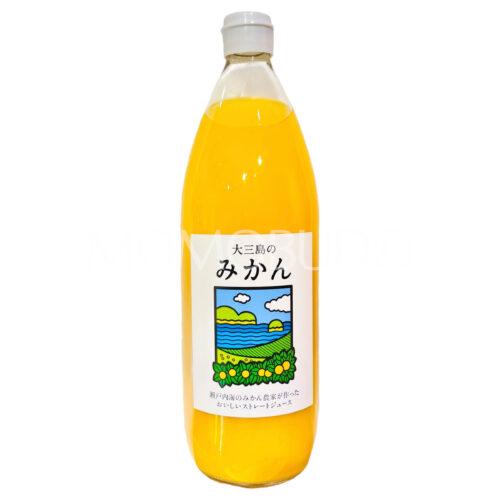 Japanese Ehime Omishima Mikan (Mandarin Orange) Juice Bottle (1L)