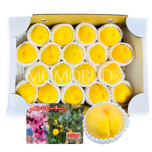Japanese Nagano Marron Golden Peach Box 5kg Japanese Nagano Marron Golden Peach Box 5kg