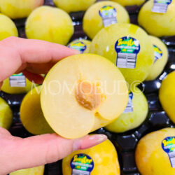 Australian Emerald Blush Plum cross section 1 Australian Emerald Blush Plum cross section 1