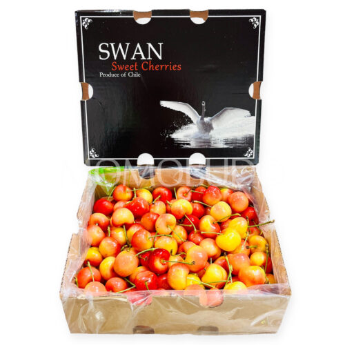 Chilean Swan Rainier Cherry Gift Box (2kg, 4J) 32mm+ Chilean Swan Rainier Cherry Gift Box (2kg, 4J) 32mm+