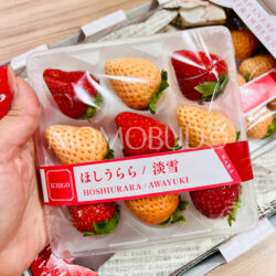 Japanese Nara Strawberry (Hoshiurara) 130g punnet