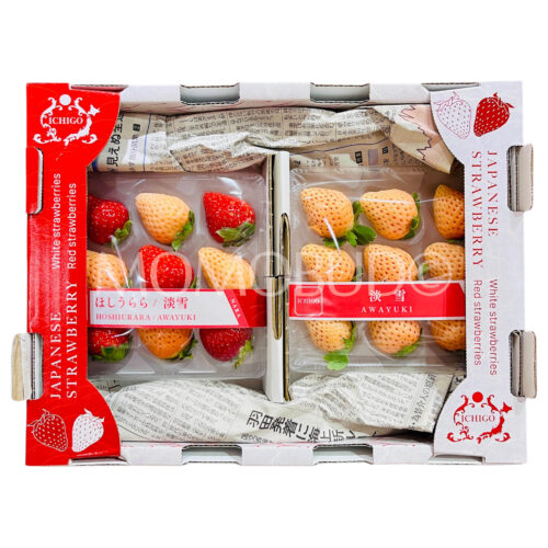 Japanese Nara Strawberry (Hoshiurara & Awayuki) 130gx2