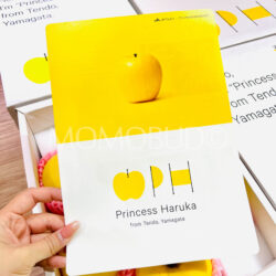 Japanese Princess Haruka Apple brochure front