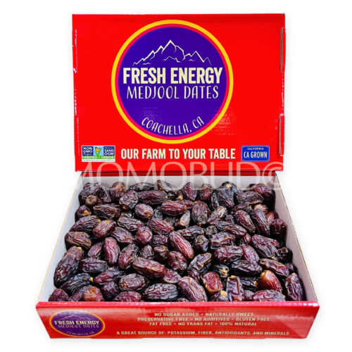California Fresh Energy Medjool Dates Box (Large, 5kg)