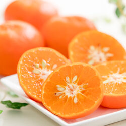 Japanese Encore Orange cross sections Japanese Encore Orange cross sections